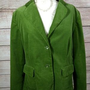 Pendleton green corduroy blazer XL